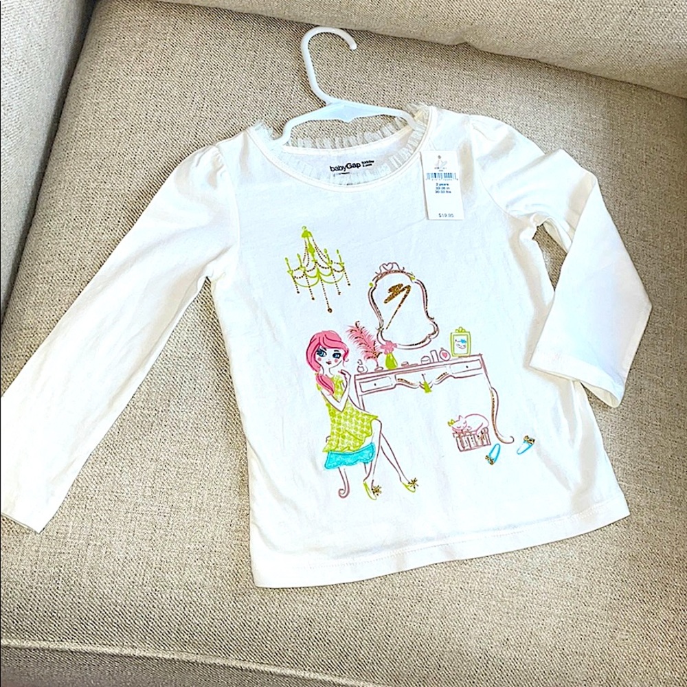 Toddle long sleeve shirt for spring or fall